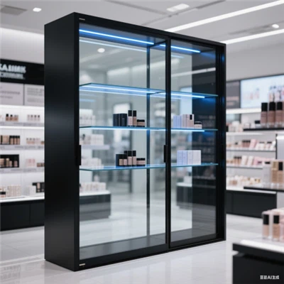 گلاس ڈسپلے کابینہ کا شیلف